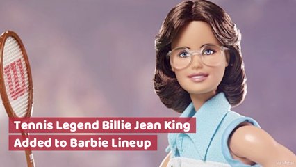 Billie Jean King Becomes A Barbie