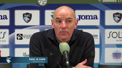 Après HAC - Orléans (1-2), réaction de Paul Le Guen