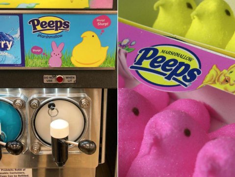 7-Eleven's New Peeps-Flavored Slurpee Is Here to Ruin Easter