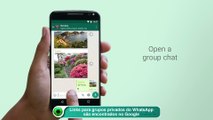 Links para grupos privados do WhatsApp são encontrados no Google