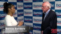 Bernie Sanders talks politics with 23ABC