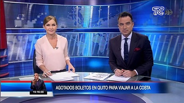 VIDEO | Agotados boletos en Quito para viajar a la Costa