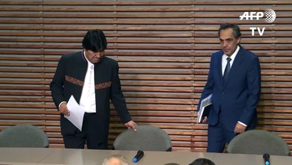 Evo contesta veto à candidatura