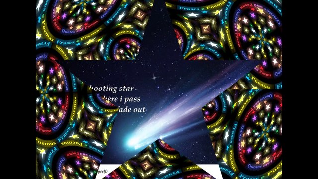 When I die, I will become a shooting star, illuminating the darkness... [Poetry] [Quotes and Poems]