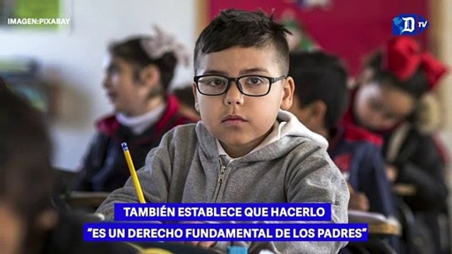 Nueva ley propone oficializar derechos de padres sobre educación de hijos