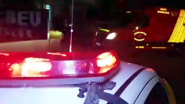 Homem é vítima de agressão no Centro, sendo socorrido pelo Siate