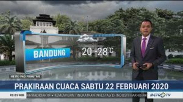 Prakiraan Cuaca, Sabtu 22 Februari 2020