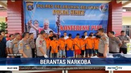 Polses Belawan Gagalkan Peredaran 1 Kilogram Sabu