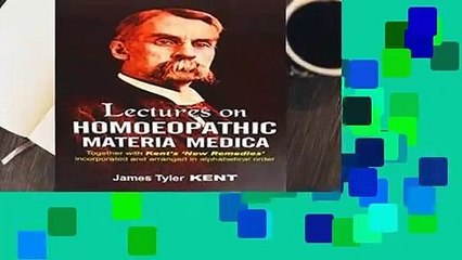 Full version  Lectures on Homoeopathic Materia Medica Complete