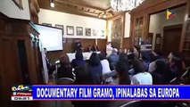 Documentary film Gramo, ipinalabas sa Europa