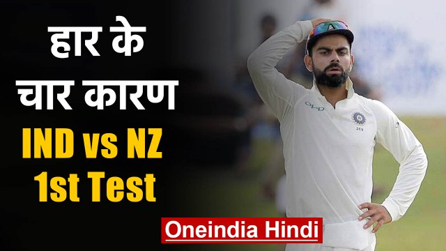 IND vs NZ 1st Test: 4 big reasons for Team India’s defeat in Wellington Test| वनइंडिया हिंदी