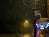 First footage of heavy snow falling  across Leeds