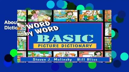 About For Books  Word by Word Basic Picture Dictionary  For Online