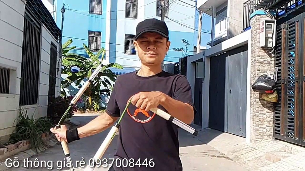 CÔN NHỊ KHÚC gỗ THÔNG (Giá rẻ) tại #KANSHOP. #Nunchaku 2020