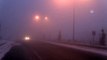 Ağrı-İran ve Ağrı-Erzurum kara yollarında yoğun sis etkili oluyor