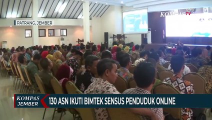 130 Asn Ikuti Bimtek Sensus Penduduk Online