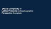 [Read] Complexity of Lattice Problems: A Cryptographic Perspective Complete