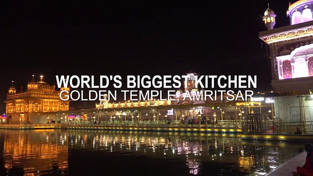 World's biggest kitchen Golden temple, Amritsar.