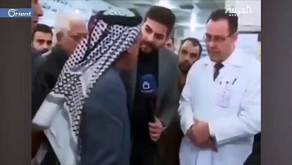لحظة وفاة رجل عراقي على الهواء مباشرة اشتكى من تقصير الحكومة