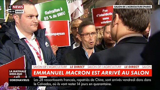 Salon de l'agriculture - Emmanuel Macron est sur place depuis 8h15 pour passer la journée au contact des agriculteurs