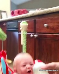 When Baby At Home Alone With Dad