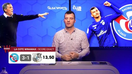 Les pronostics de la rencontre Strasbourg - Amiens