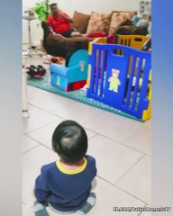 Naughtiest Baby Argues With Daddy