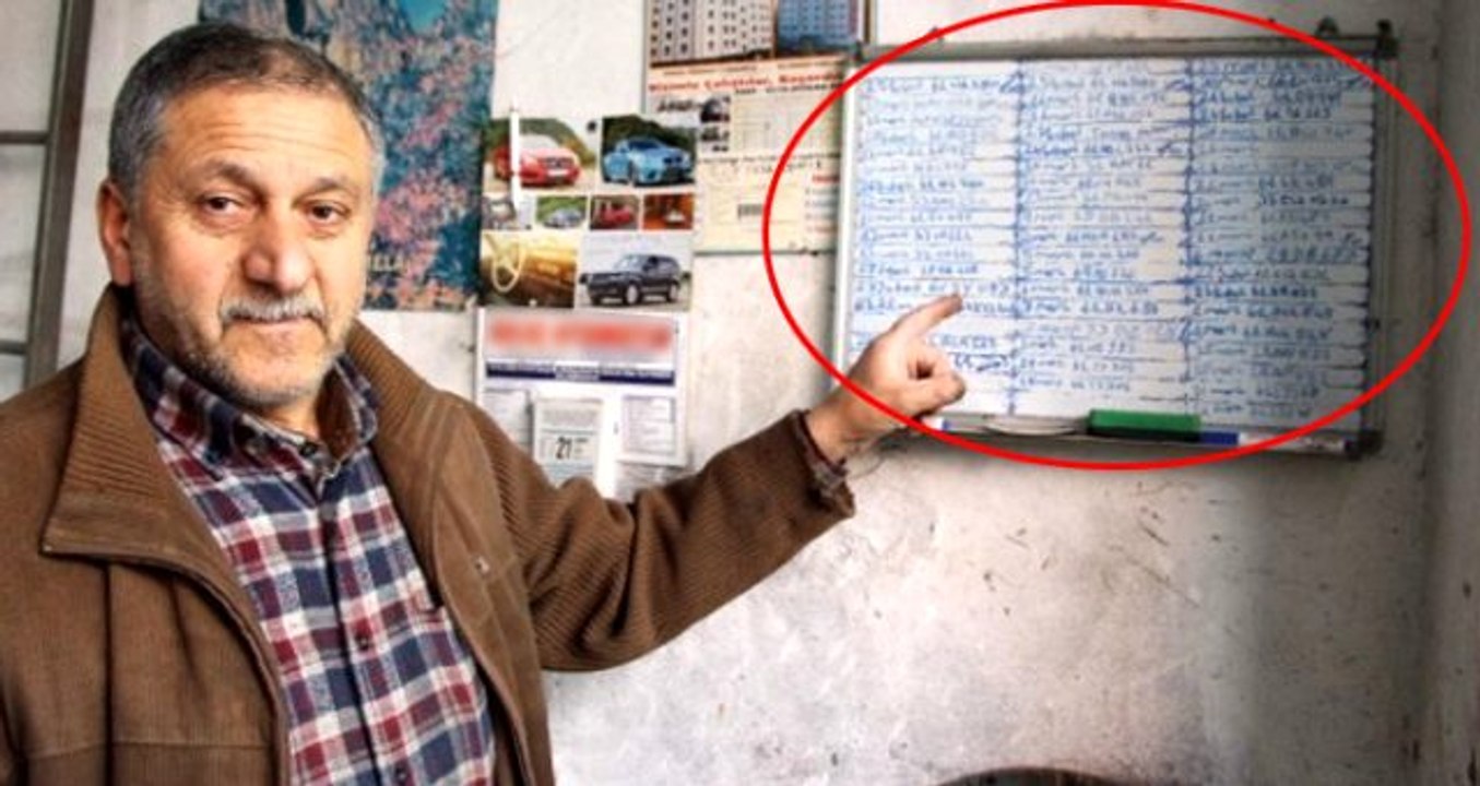 Sıra dışı bir yöntemi var! Aracını ona götürmek isteyen aylar öncesinden randevu alıyor