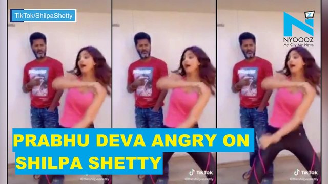 Oops! Shilpa Shetty ignores Prabhu Deva, slays on ‘Muqabla’ remake