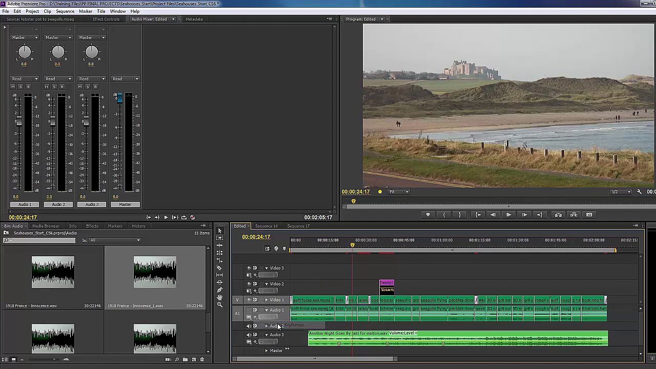 Premiere Pro CS6 74 Clip and Track FX