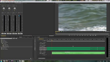 Premiere Pro CS6 78 Clip Audio Animation