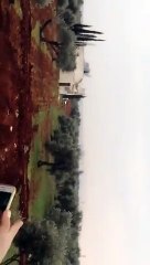 Abdullah Ağar paylaştı! Rus uçakları Suriye'yi böyle vurdu