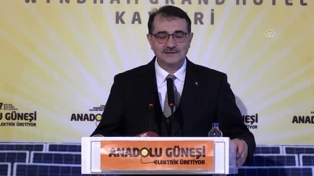 Bakan Dönmez: Türkiye, bugün yenilenebilir enerji kurulu gücünde dünyada on üçüncü
