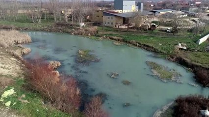 Teke Deresi'ndeki kirlilik araştırılıyor - KIRKLARELİ
