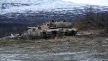 US  Marines Fire Tanks and Artillery in Norway