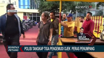 3 Tukang Ojek Peras Penumpang Kini Ditangkap Polisi