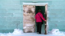 السيّاح يتهافتون على فندق جليدي في السويد