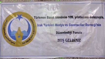 Kerkük'te Türkmen Basın Günü kutlandı