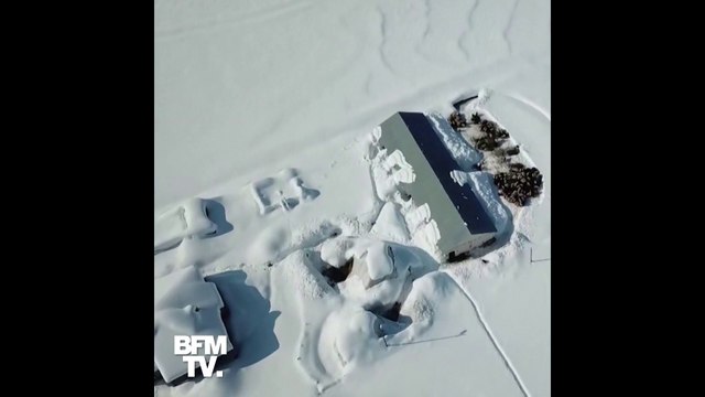 Les images d'une ville ensevelie sous la neige dans le sud-est de la Turquie