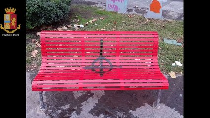Catania - Scritte neofasciste e contro Liliana Segre, 5 denunciati (22.02.20)