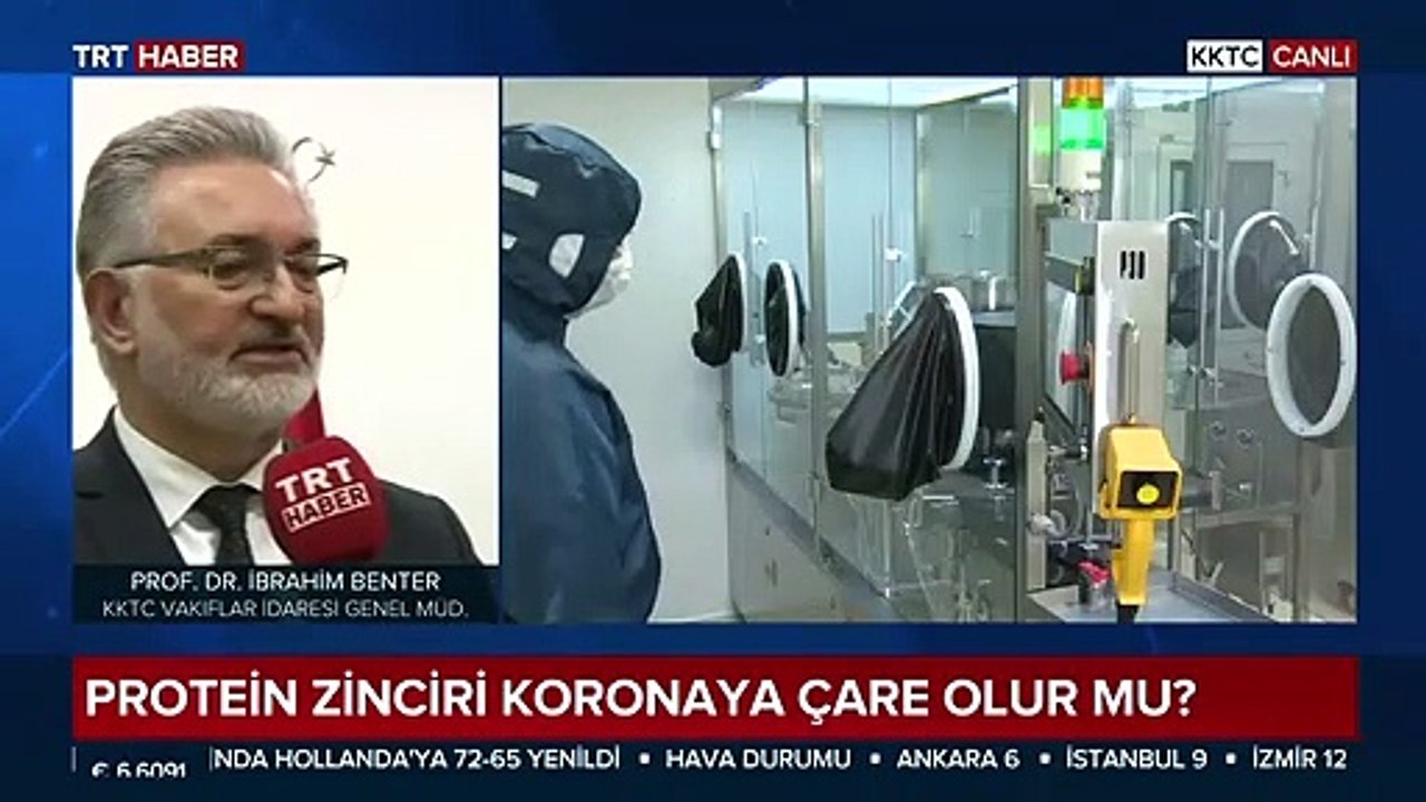 Koronavirüs için umut olan İbrahim Benter TRT H...