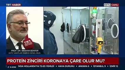 Koronavirüs için umut olan İbrahim Benter TRT Haber'e konuştu