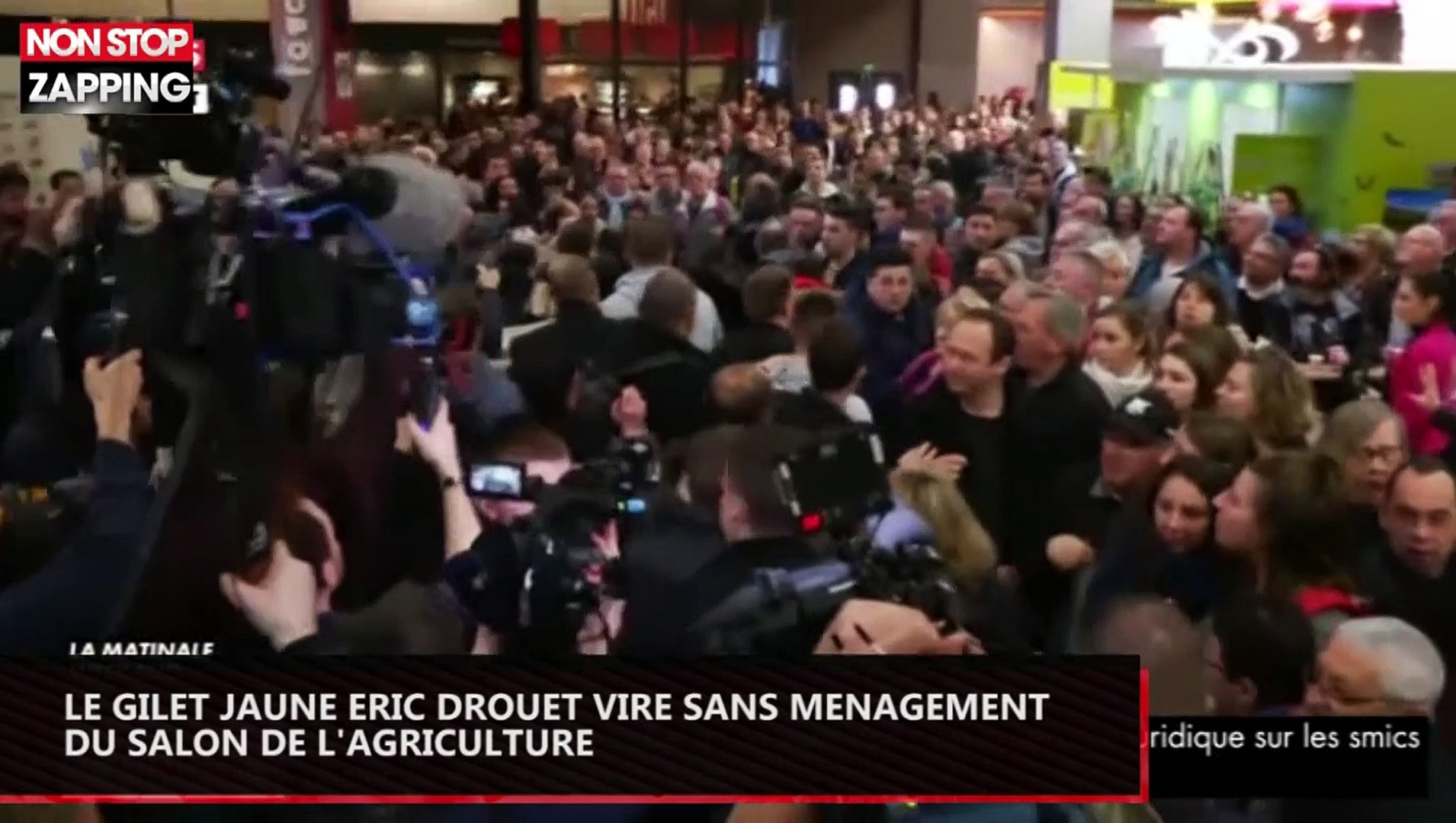 Eric Drouet viré sans ménagement du Salon de l'agriculture (Vidéo) - Vidéo  Dailymotion