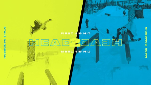 Head 2 Head: Stale Sandbech Vs. Mark McMorris, First Slopestyle Jib Section Hit