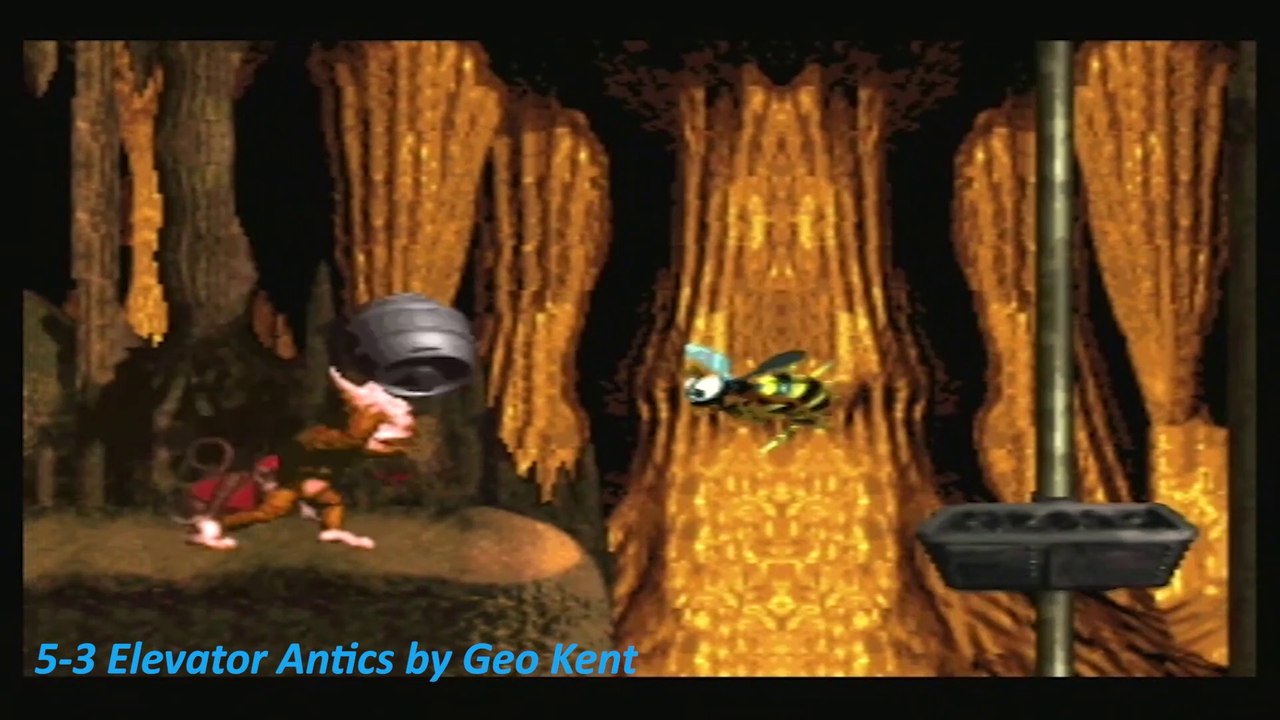 Donkey Kong Country 5-3 Elevator Antics