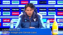 La conferenza stampa di Inzaghi pre Genoa-Lazio