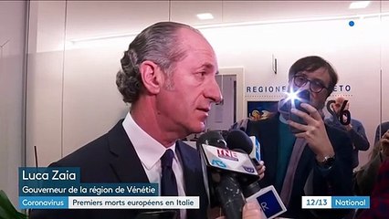 Covid-19 : les premiers morts européens en Italie
