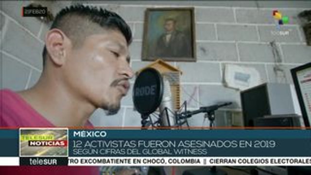 México: persiste violencia contra defensores ambientales