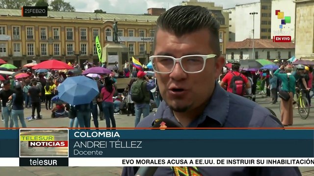 Colombia: profesores continúan con paro de 48 horas