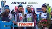 Le résumé vidéo du relais hommes remporté par la France - Biahlon - Mondiaux (H)
